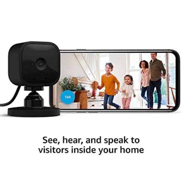 New Blink Mini – Compact indoor plug-in smart security camera - Picture 3 of 5